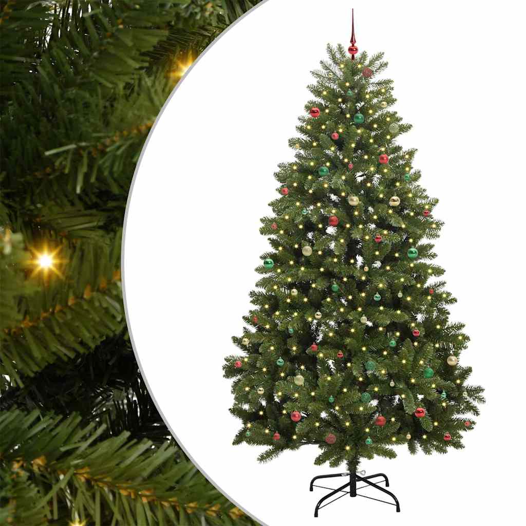 Artificial Christmas Tree Green 300 cm PVC and Metal