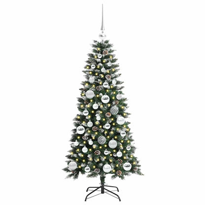 Artificial Christmas Tree with 150 LEDs Green 55 x 55 x 120 cm