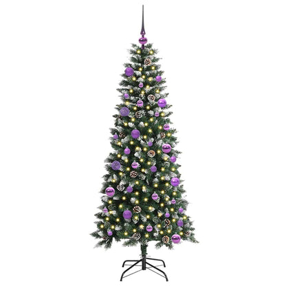 Artificial Christmas Tree with 150 LEDs Green 66 x 66 x 150 cm