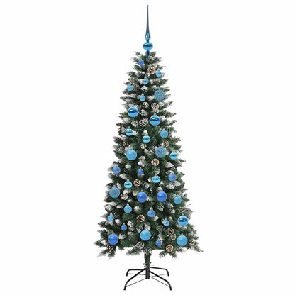 Artificial Christmas Tree with 150 LEDs Green 66 x 66 x 150 cm