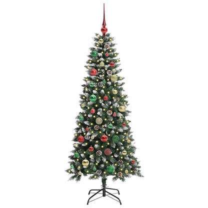 Artificial Christmas Tree with 150 LEDs Green 66 x 66 x 150 cm