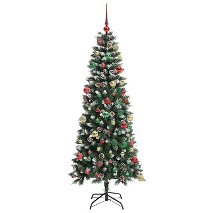 Artificial Christmas Tree with 300 LEDs Green 76 x 76 x 180 cm