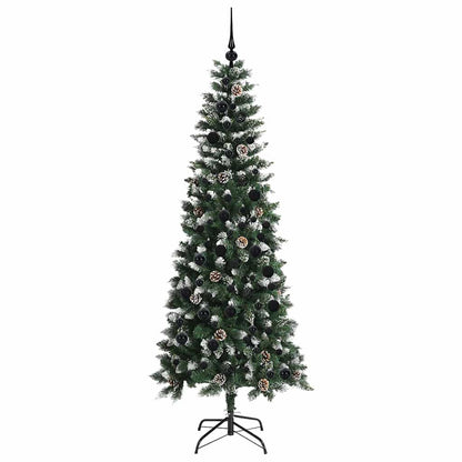 Artificial Christmas Tree with 300 LEDs Green 86 x 86 x 210 cm