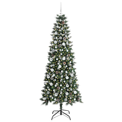 Artificial Christmas Tree with 300 LEDs Green 86 x 86 x 210 cm