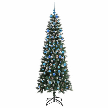 Artificial Christmas Tree with 300 LEDs Green 86 x 86 x 210 cm