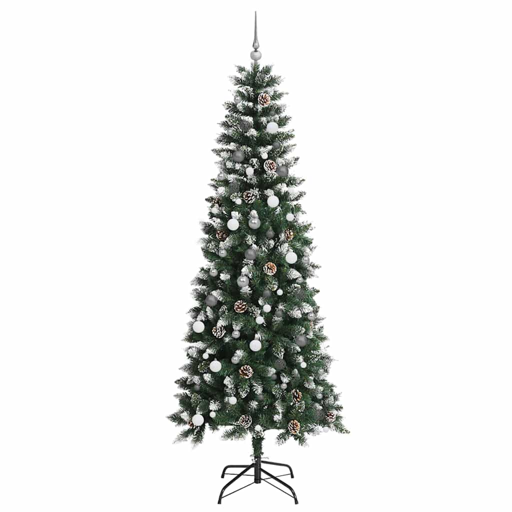 Artificial Christmas Tree with 300 LEDs Green 96 x 96 x 240 cm
