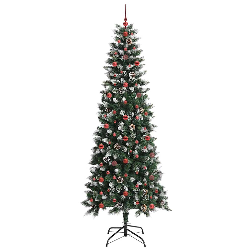 Artificial Christmas Tree with 300 LEDs Green 96 x 96 x 240 cm