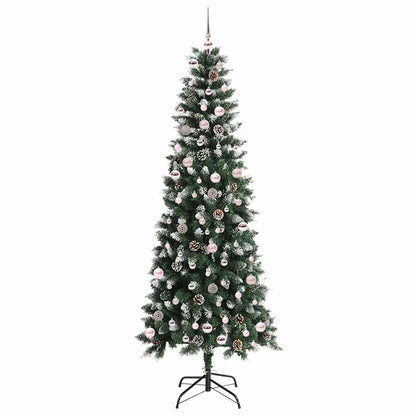 Artificial Christmas Tree with 300 LEDs Green 96 x 96 x 240 cm