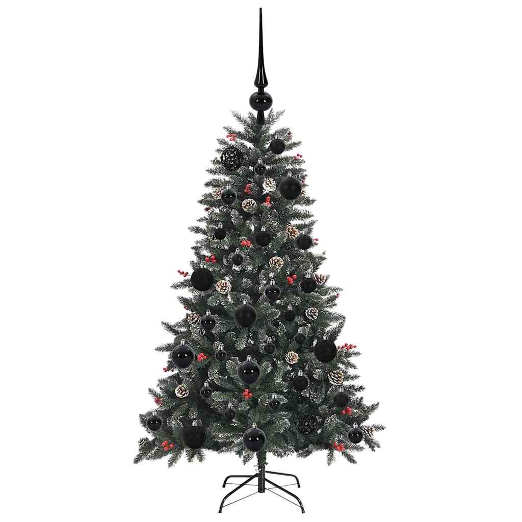 Artificial Christmas Tree with 150 LEDs Green 68 x 68 x 120 cm