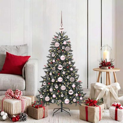 Artificial Christmas Tree with 150 LEDs Green 68 x 68 x 120 cm
