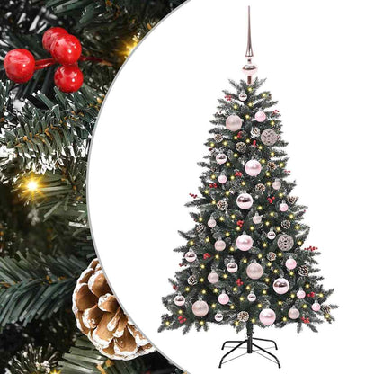 Artificial Christmas Tree with 150 LEDs Green 68 x 68 x 120 cm