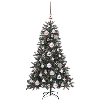 Artificial Christmas Tree with 150 LEDs Green 68 x 68 x 120 cm
