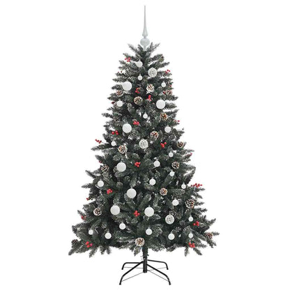 Artificial Christmas Tree with 150 LEDs Green 68 x 68 x 120 cm