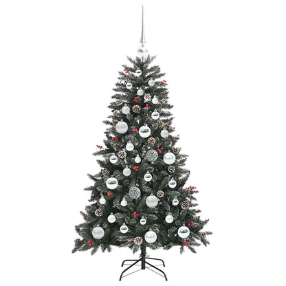 Artificial Christmas Tree with 150 LEDs Green 68 x 68 x 120 cm