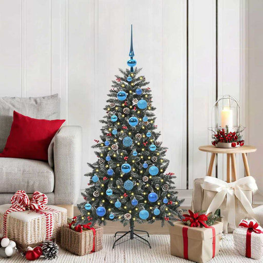 Artificial Christmas Tree with 150 LEDs Green 68 x 68 x 120 cm