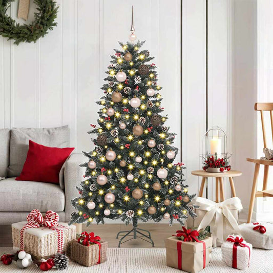 Artificial Christmas Tree with Stand Green 83.5 x 83.5 x 150 cm
