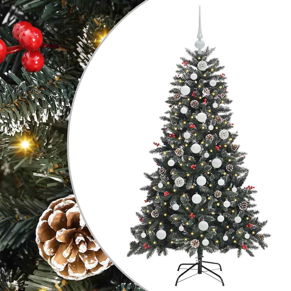 Artificial Christmas Tree with Stand Green 83.5 x 83.5 x 150 cm
