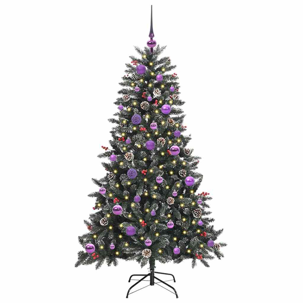 Artificial Christmas Tree with Stand Green 83.5 x 83.5 x 150 cm
