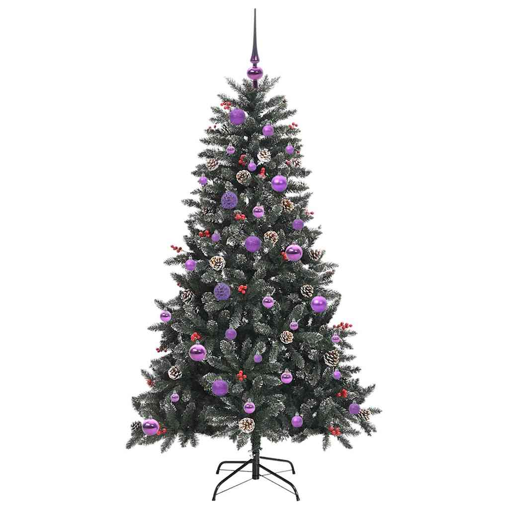 Artificial Christmas Tree with Stand Green 83.5 x 83.5 x 150 cm