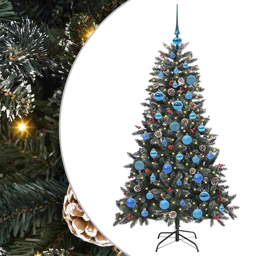 Artificial Christmas Tree with Stand Green 83.5 x 83.5 x 150 cm