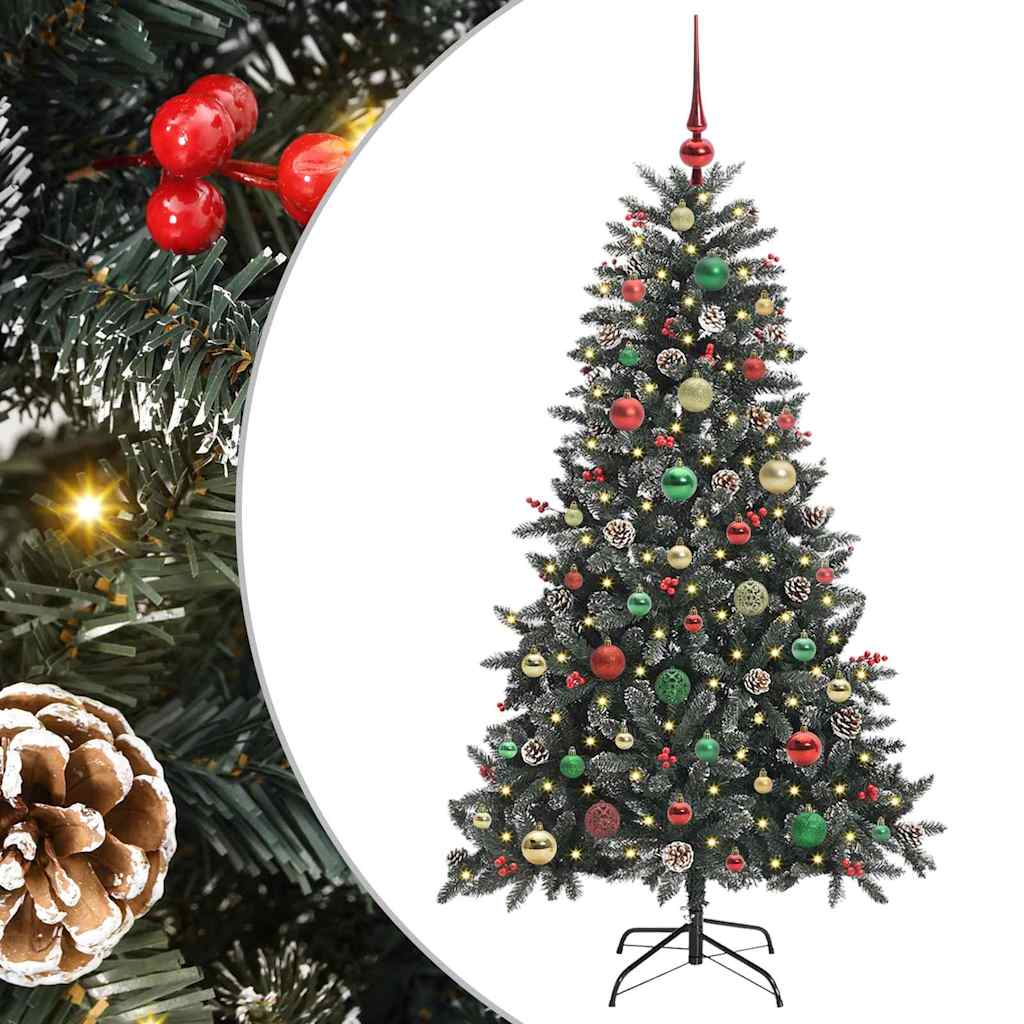 Artificial Christmas Tree with Stand Green 83.5 x 83.5 x 150 cm