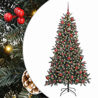 Artificial Christmas Tree with 300 LEDs Green 99 x 99 x 180 cm