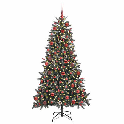 Artificial Christmas Tree with 300 LEDs Green 99 x 99 x 180 cm