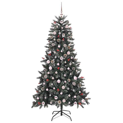 Artificial Christmas Tree with 300 LEDs Green 99 x 99 x 180 cm