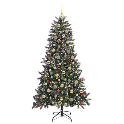 Artificial Christmas Tree with 300 LEDs Green 99 x 99 x 180 cm