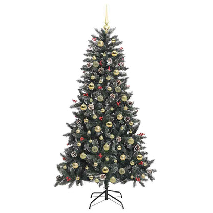 Artificial Christmas Tree with 300 LEDs Green 99 x 99 x 180 cm