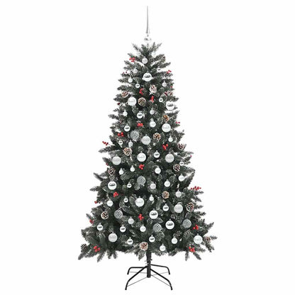 Artificial Christmas Tree with 300 LEDs Green 99 x 99 x 180 cm