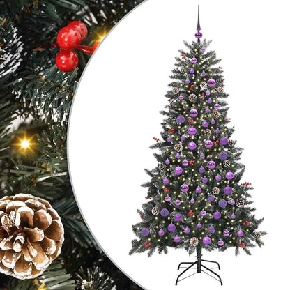 Artificial Christmas Tree with 300 LEDs Green 99 x 99 x 180 cm