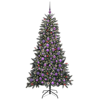 Artificial Christmas Tree with 300 LEDs Green 99 x 99 x 180 cm