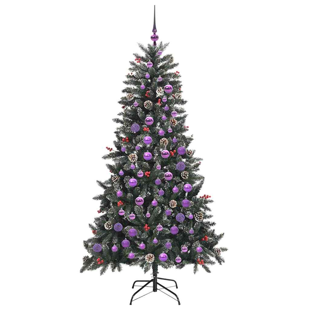 Artificial Christmas Tree with 300 LEDs Green 99 x 99 x 180 cm