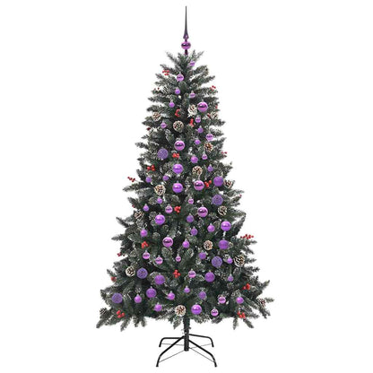 Artificial Christmas Tree with 300 LEDs Green 99 x 99 x 180 cm