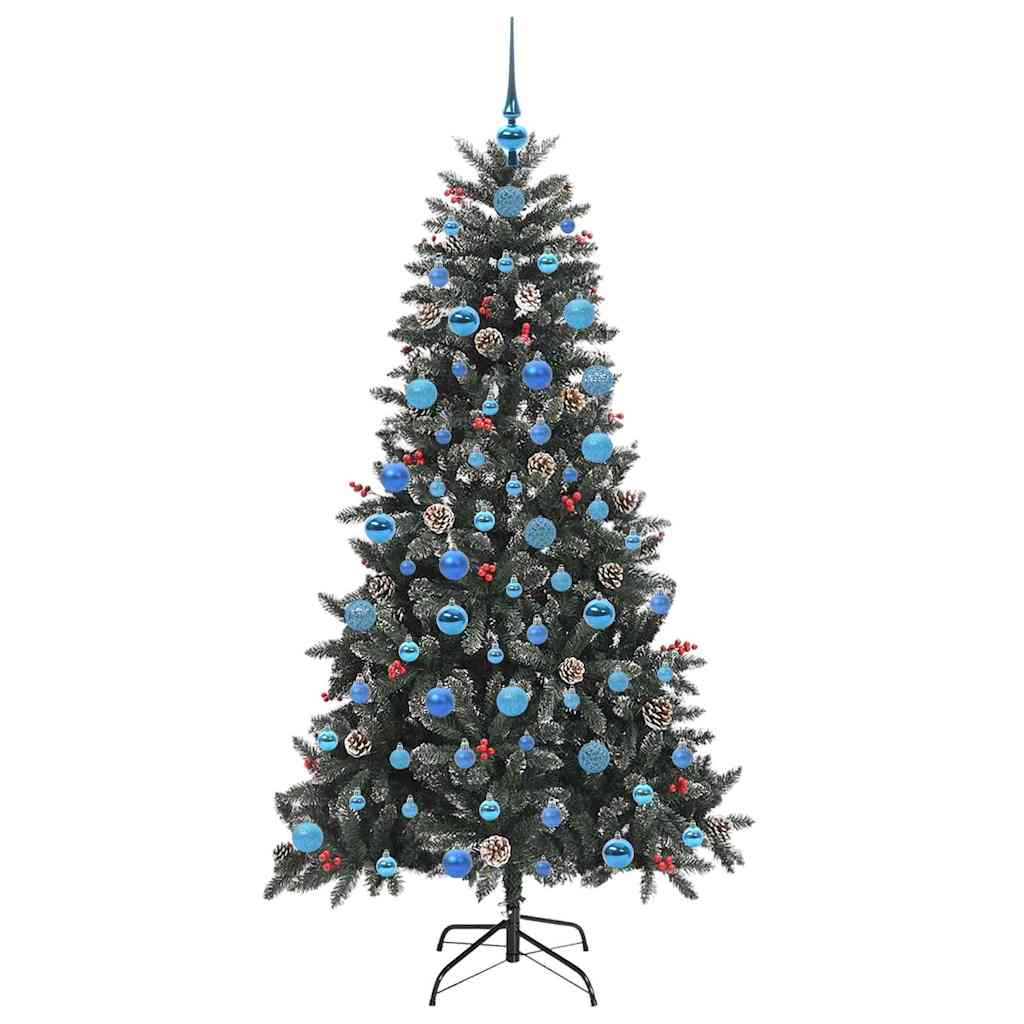 Artificial Christmas Tree with 300 LEDs Green 99 x 99 x 180 cm