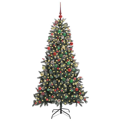 Artificial Christmas Tree with 300 LEDs Green 99 x 99 x 180 cm