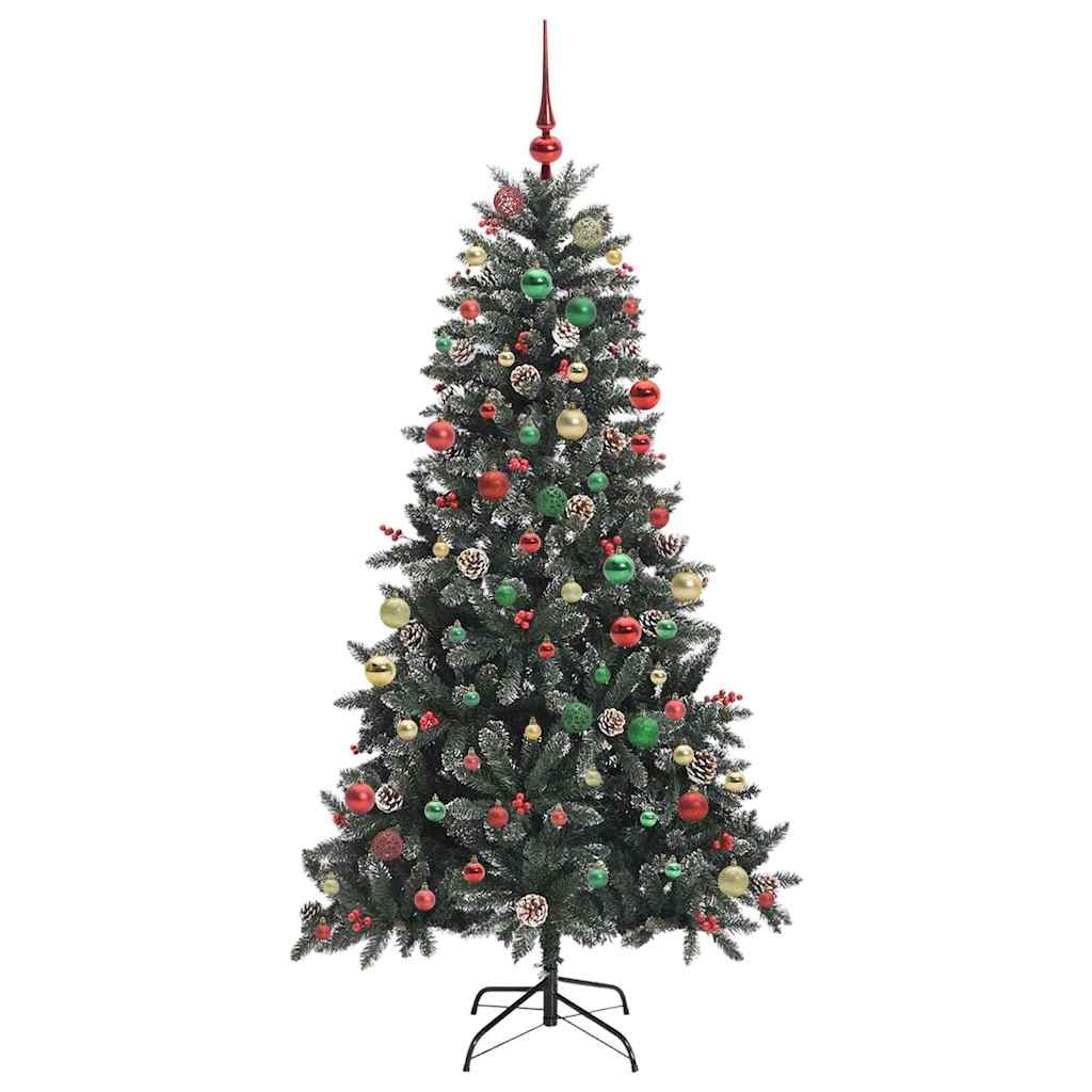 Artificial Christmas Tree with 300 LEDs Green 99 x 99 x 180 cm