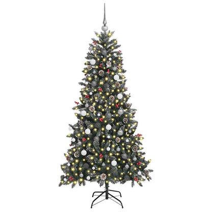 Artificial Christmas Tree with Stand Green 114 x 114 x 210 cm