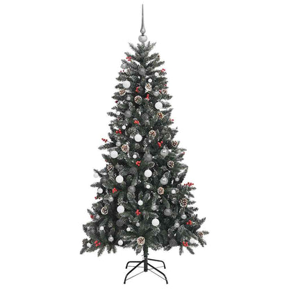 Artificial Christmas Tree with Stand Green 114 x 114 x 210 cm