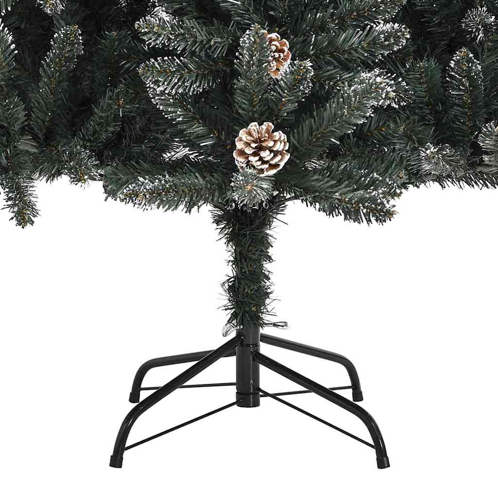 Artificial Christmas Tree with Stand Green 114 x 114 x 210 cm