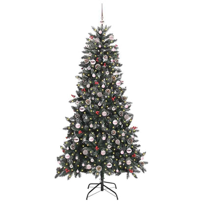 Artificial Christmas Tree with Stand Green 114 x 114 x 210 cm