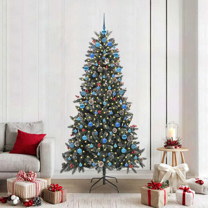 Artificial Christmas Tree with Stand Green 114 x 114 x 210 cm