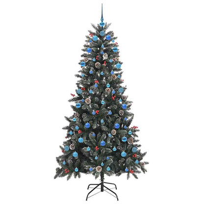 Artificial Christmas Tree with Stand Green 114 x 114 x 210 cm