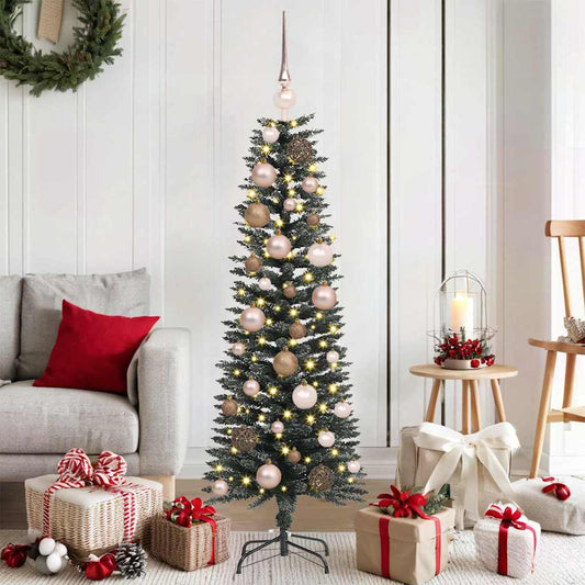 Artificial Christmas Tree with Stand Green 40.5 x 40.5 x 120 cm