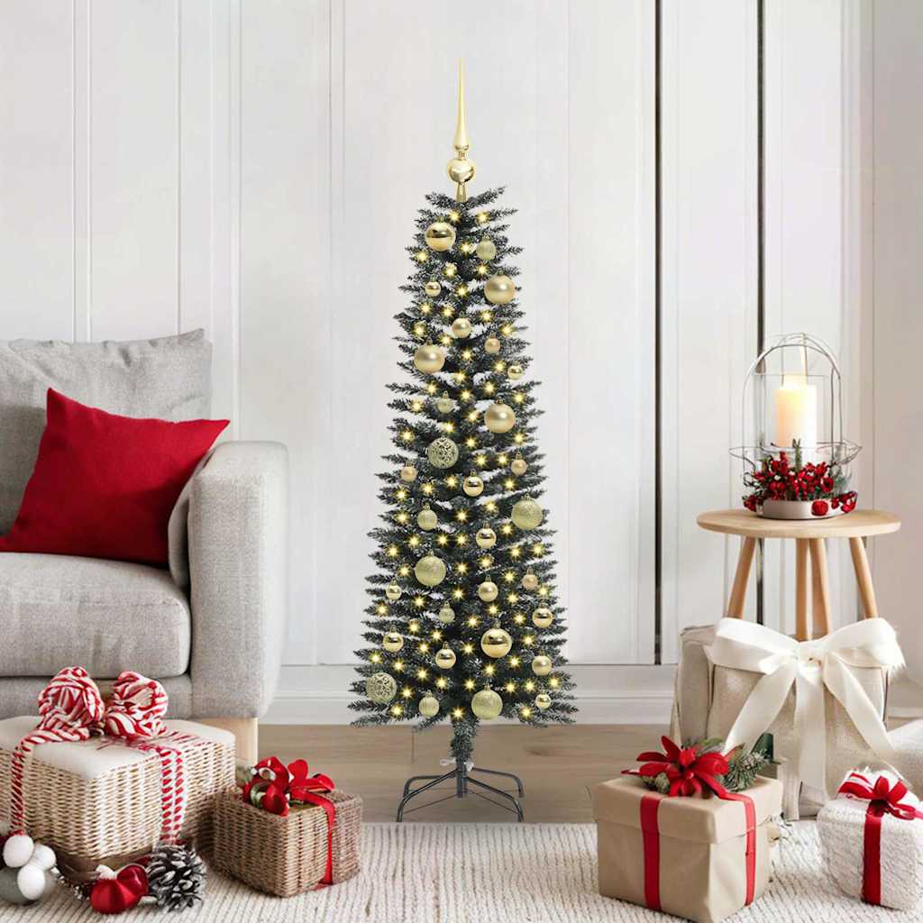 Artificial Christmas Tree with Stand Green 40.5 x 40.5 x 120 cm