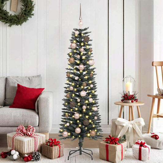 Artificial Christmas Tree with 150 LEDs Green 43 x 43 x 150 cm