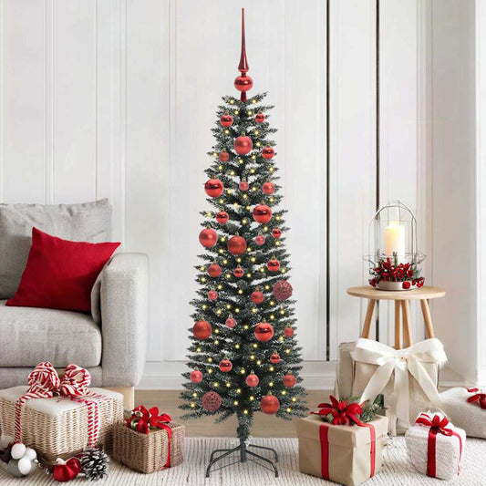 Artificial Christmas Tree with 150 LEDs Green 43 x 43 x 150 cm
