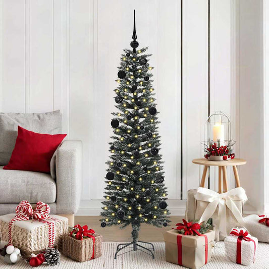 Artificial Christmas Tree with 150 LEDs Green 43 x 43 x 150 cm