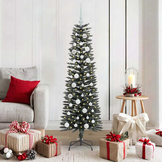 Artificial Christmas Tree with 150 LEDs Green 43 x 43 x 150 cm